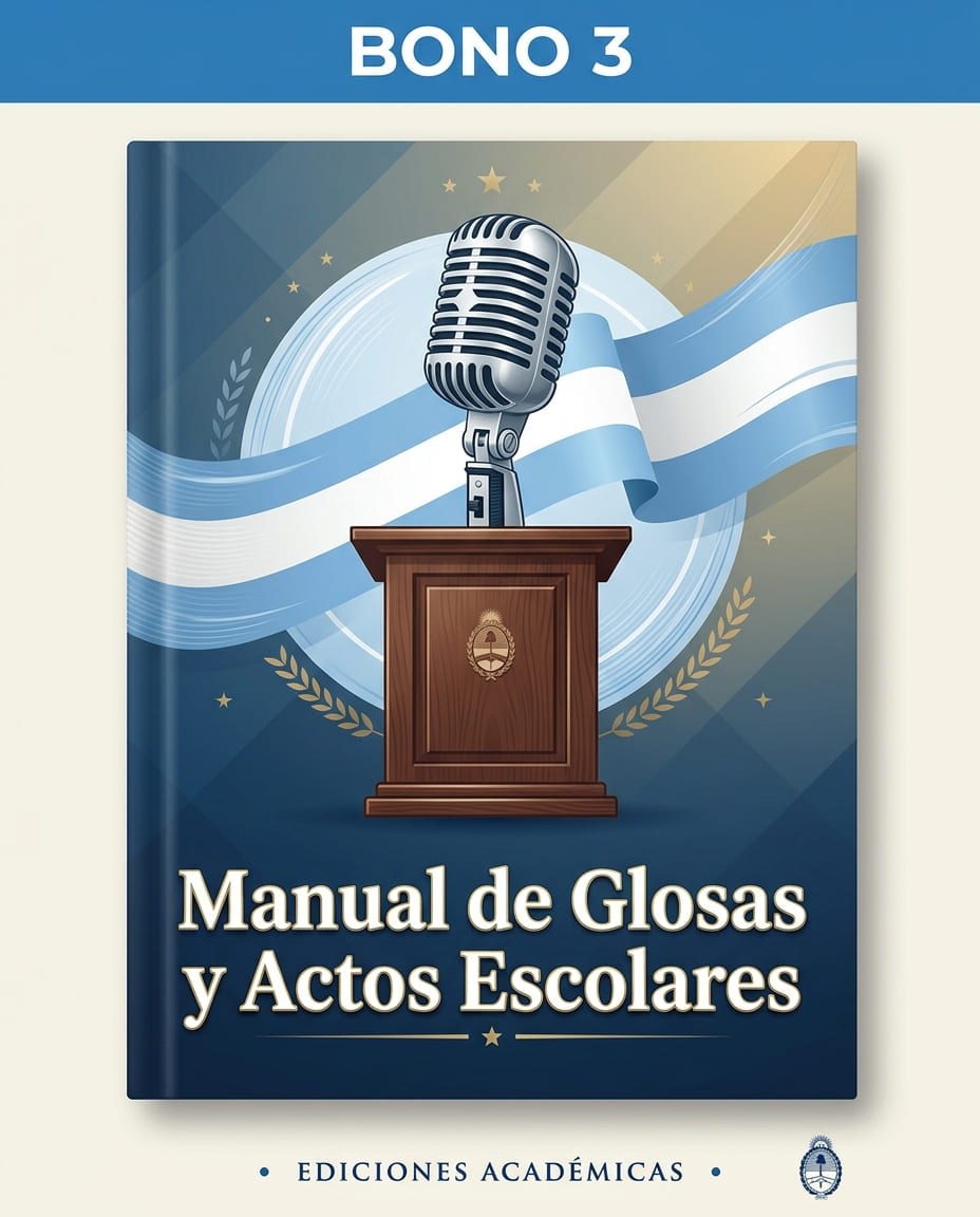 Bono 3 Glosas y Actos Escolares